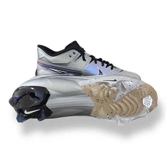 Nike Vapor Edge Elite 360 Football Cleats DA5457-002 Grey Mens size 11 New - Picture 6 of 8